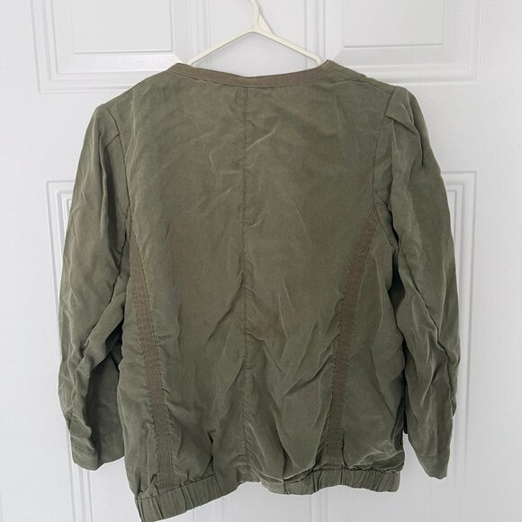 HM Army Green Gemstone Light Jacket - Picture 3 of 3